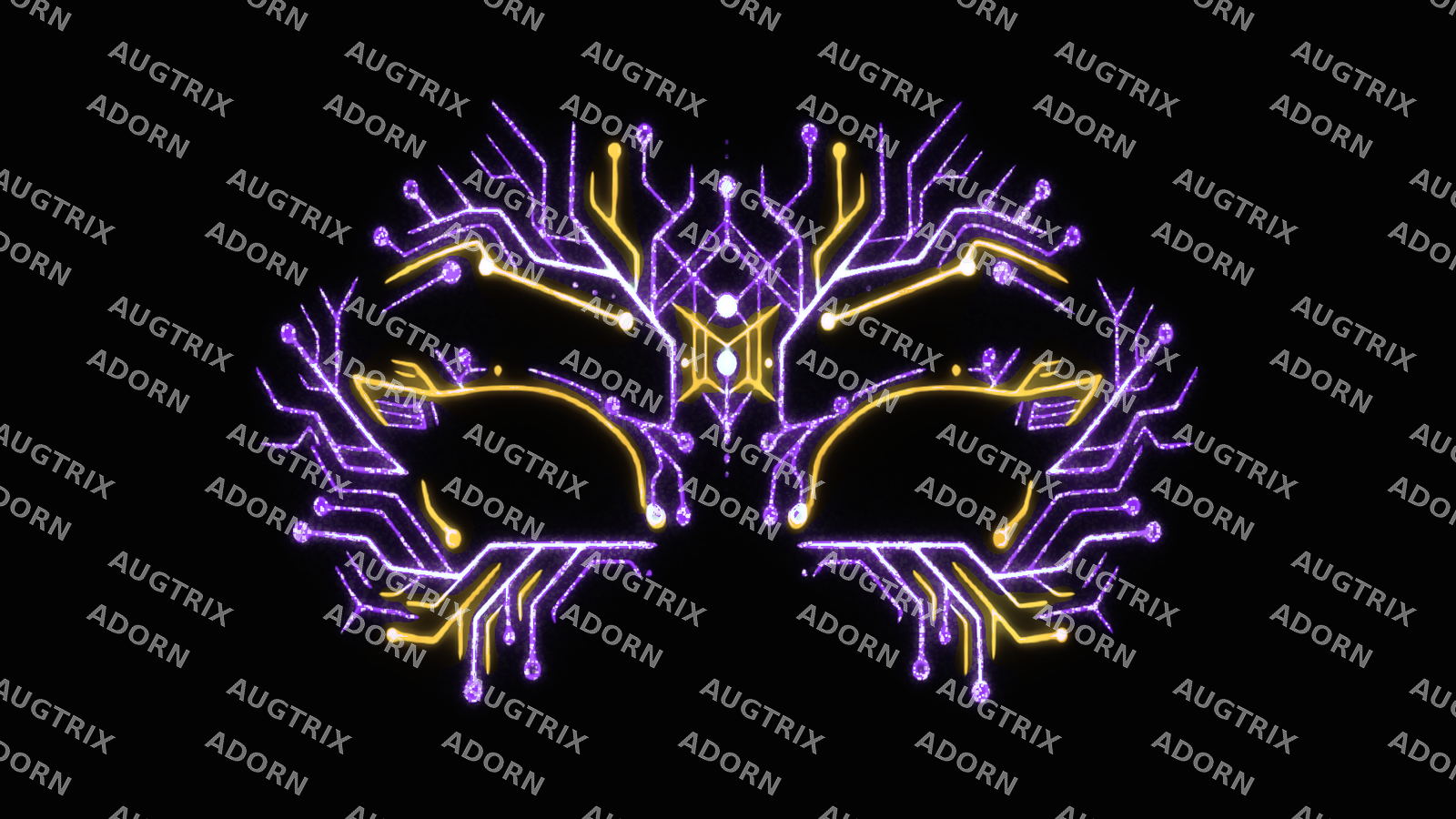 Gold-Violet design